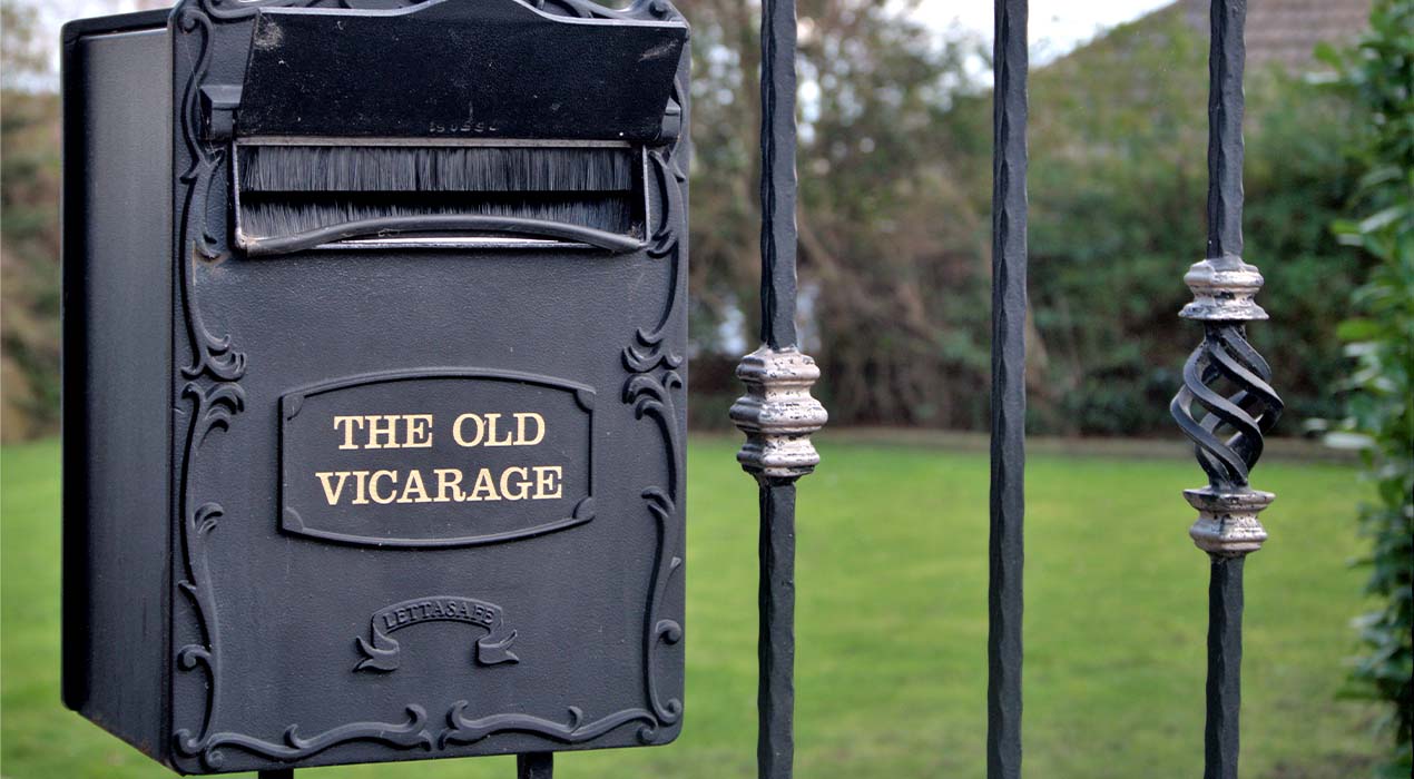 The Old Vicarage Post Box