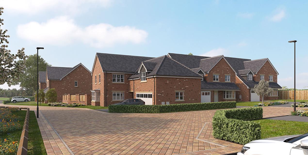Ashby Grove Street Scene - Chartford Homes