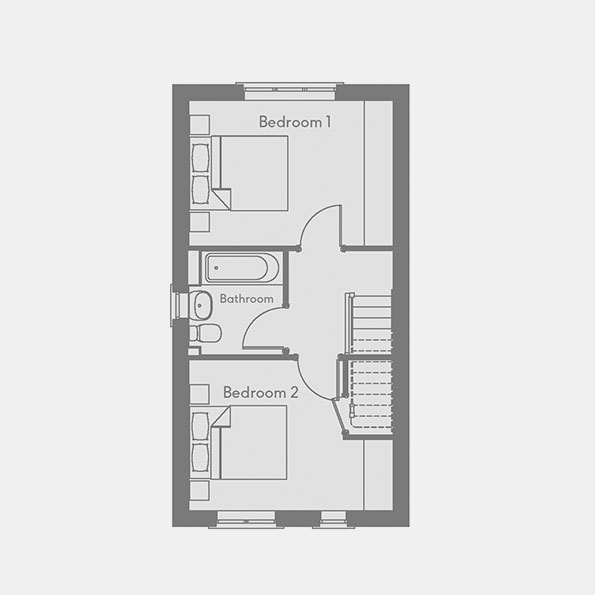 Plot 18 The Windsor at Kings Charles Walk Drighlington Chartford Homes