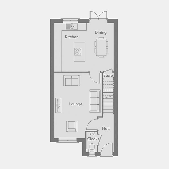Plot 14 The Helmsley at Kings Charles Walk Drighlington Chartford Homes
