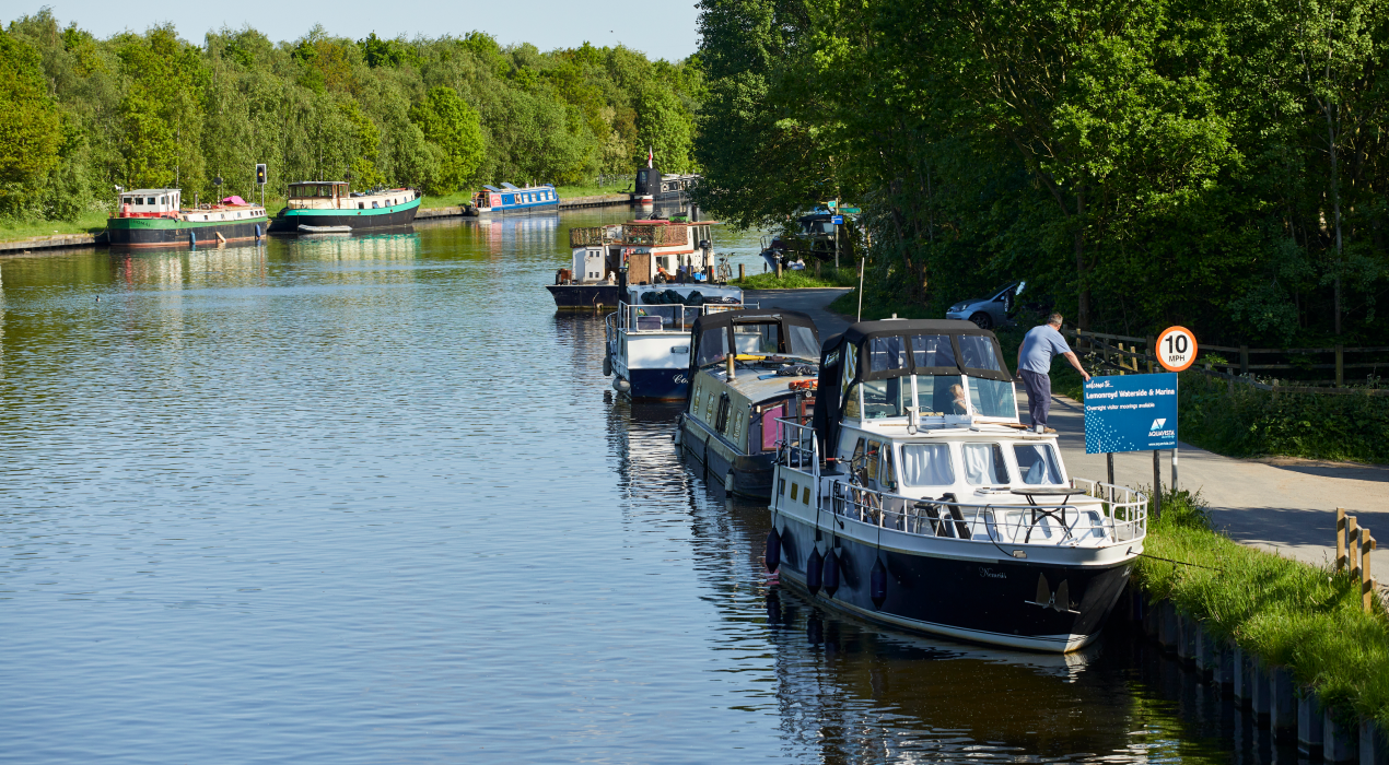 Lemonroyd Marina - The Moorings - Chartford Homes