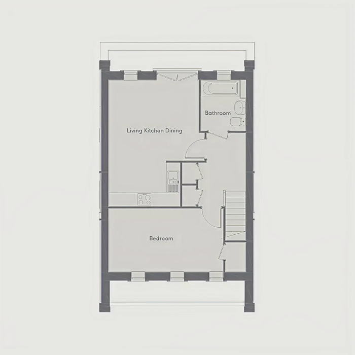 Apartment 9B GF