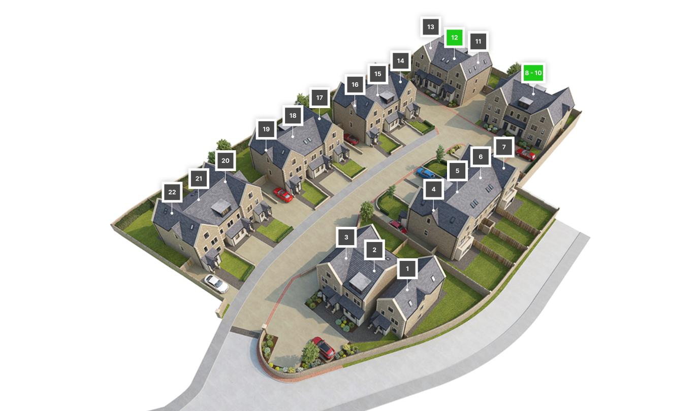 Greenholme Mews Siteplan